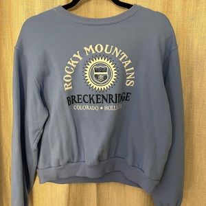 Blue Hollister Sweatshirt, Small
